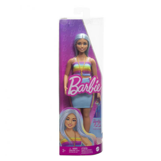 Barbie Fashionista Doll - Rainbow Athleisure i gruppen LEKSAKER / Barbie hos Spelexperten (960-2432)