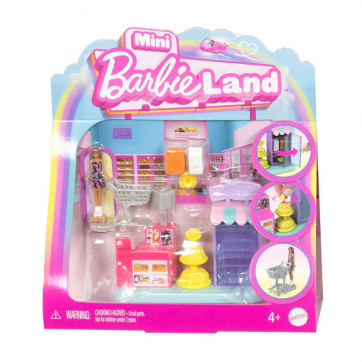 Barbie - Mini BarbieLand Mataffär i gruppen  hos Spelexperten (960-2529-A)