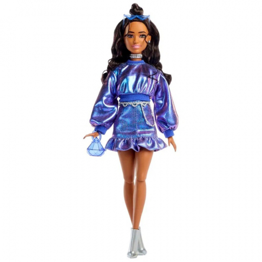 Barbie Deluxe Style - Blue Sweater i gruppen LEKSAKER / Barbie / Barbie Deluxe Style hos Spelexperten (960-2561)