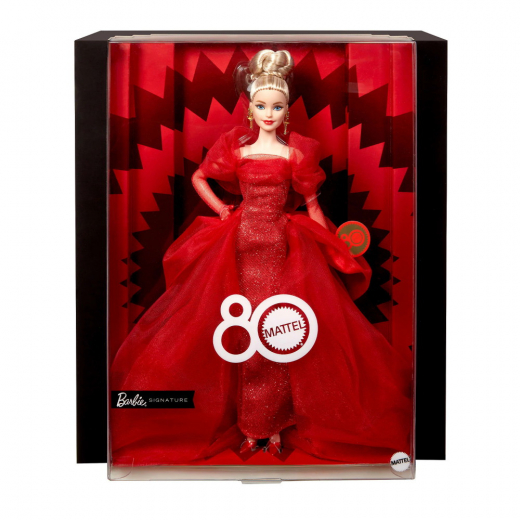 Barbie Mattel 80th Anniversary i gruppen LEKSAKER / Barbie / Barbie Signatur hos Spelexperten (960-2572)