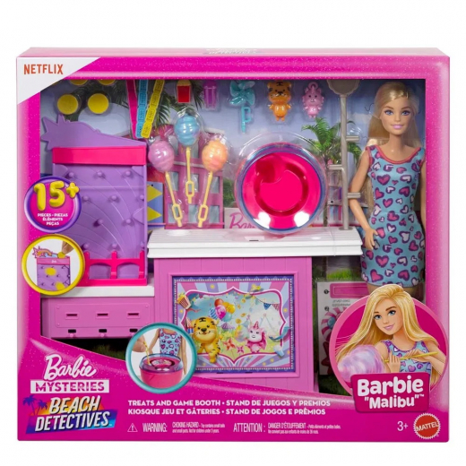 Barbie Mysteries Cotton Candy & Games Playset i gruppen LEKSAKER / Barbie hos Spelexperten (960-2576)