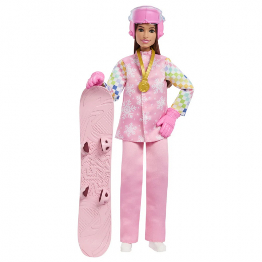 Barbie Career Snowboarder i gruppen LEKSAKER / Barbie / Barbie Karriär hos Spelexperten (960-2603)