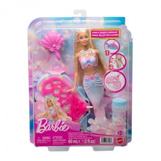 Barbie Bubble Sparkle Mermaid i gruppen LEKSAKER / Barbie hos Spelexperten (960-2610)