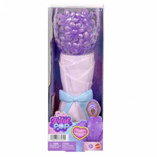 Barbie Petal Pop Fashion Doll Lila Tusensköna i gruppen LEKSAKER / Barbie / Barbie Fashionista hos Spelexperten (960-2621)