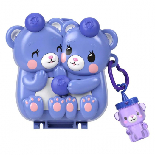 Polly Pocket Blueberry Besties Compact i gruppen LEKSAKER / Figurer och lekset hos Spelexperten (961-2602)
