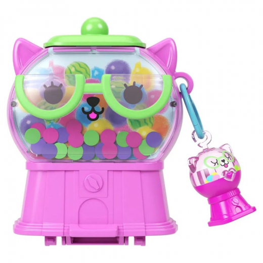 Polly Pocket Gumball Kitty Compact i gruppen LEKSAKER / Figurer och lekset hos Spelexperten (961-2604)
