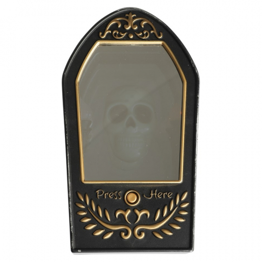 Infinity Mirror Skull Door Greeter Dekoration Halloween i gruppen LEKSAKER / Utklädnad / Halloween / Tillbehör Halloween hos Spelexperten (96361)