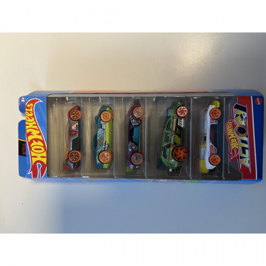 Hot Wheels 5-pack bilar - Action i gruppen LEKSAKER / Leksaksfordon / Hot Wheels hos Spelexperten (965-0138A)