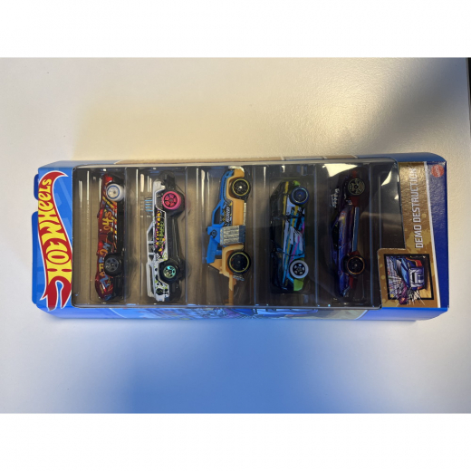 Hot Wheels 5-pack bilar - Demo Destruction i gruppen  hos Spelexperten (965-0138A)