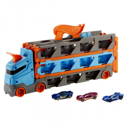 Hot Wheels - Speedway Hauler i gruppen LEKSAKER / Leksaksfordon / Hot Wheels hos Spelexperten (965-0150)