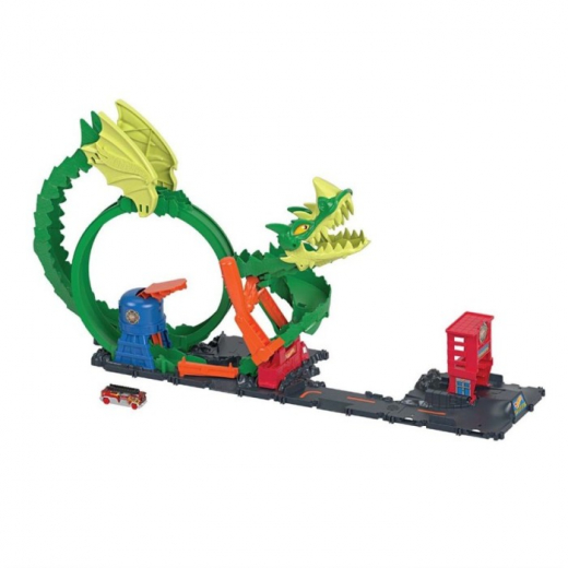 Hot Wheels - Dragon Drive Firefight i gruppen  hos Spelexperten (965-0206)