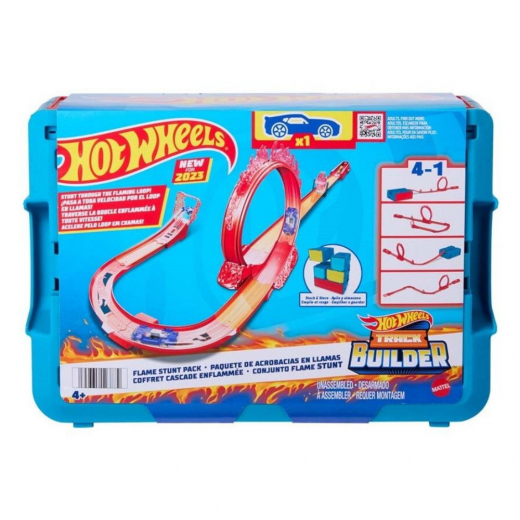 Hot Wheels Track Builder Flame Stunt Pack i gruppen  hos Spelexperten (965-0219)