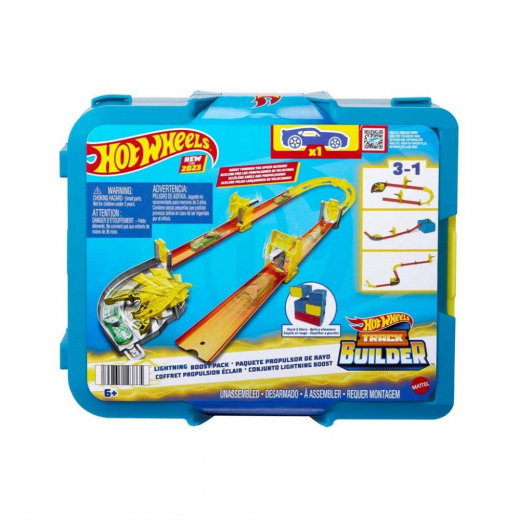 Hot Wheels Track Builder Lightning Boost Pack i gruppen LEKSAKER / Leksaksfordon / Hot Wheels hos Spelexperten (965-0221)
