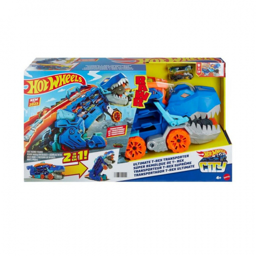 Hot Wheels City Ultimate T-Rex i gruppen LEKSAKER / Leksaksfordon / Hot Wheels hos Spelexperten (965-2301)