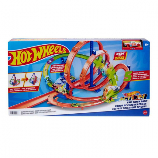 Hot Wheels -  Action Epic Crash Dash i gruppen  hos Spelexperten (965-2302)