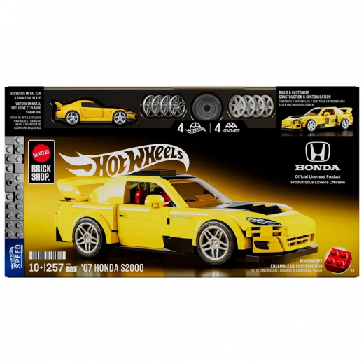 Brick Shop Speed Series '07 Honda S2000 i gruppen LEKSAKER / Leksaksfordon / Hot Wheels Brickshop hos Spelexperten (965-2601)