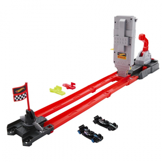 Hot Wheels Formula 1 Grid Start i gruppen LEKSAKER / Leksaksfordon / Hot Wheels hos Spelexperten (965-2620)