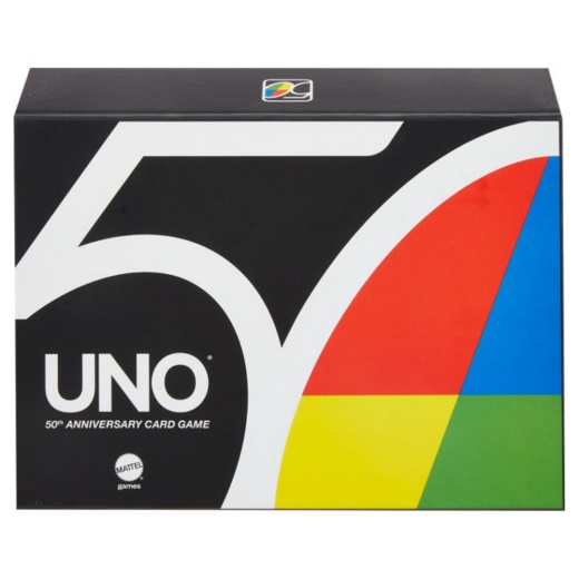 Uno Premium 50-års Jubileumsutgåva i gruppen SÄLLSKAPSSPEL / Kortspel hos Spelexperten (967-1144)