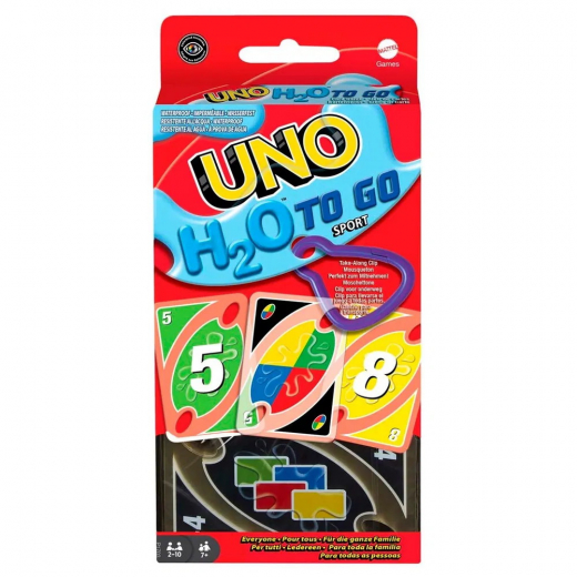 UNO H2O to Go i gruppen SÄLLSKAPSSPEL / Kortspel hos Spelexperten (967-2501)