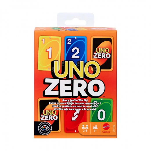 UNO Zero i gruppen SÄLLSKAPSSPEL / Kortspel hos Spelexperten (967-2556)