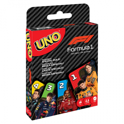 UNO Formula 1 i gruppen SÄLLSKAPSSPEL / Spelserier / UNO hos Spelexperten (967-2603)