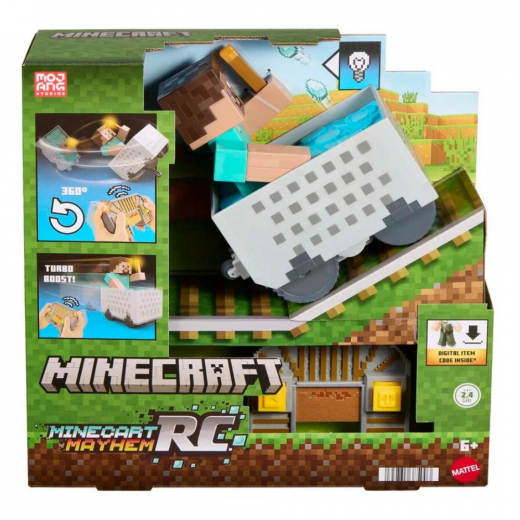 Minecraft - Minecart Wagon RC i gruppen Nyheter hos Spelexperten (968-2653)