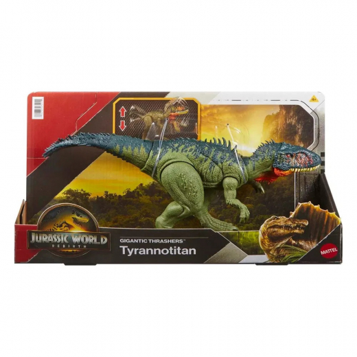 Jurassic World - Gigantic Thrashers Tyrannotitan i gruppen LEKSAKER / Figurer och lekset / Jurassic World hos Spelexperten (969-2507-JCL75)
