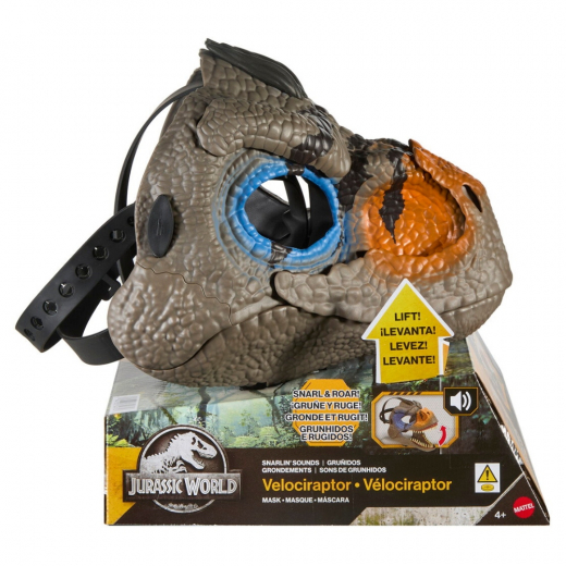 Jurassic World Rebirth Mask Raptor i gruppen Nyheter hos Spelexperten (969-2652)