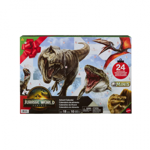 Jurassic World Rebirth adventskalender 2025 i gruppen LEKSAKER / Adventskalendrar hos Spelexperten (969-9025)
