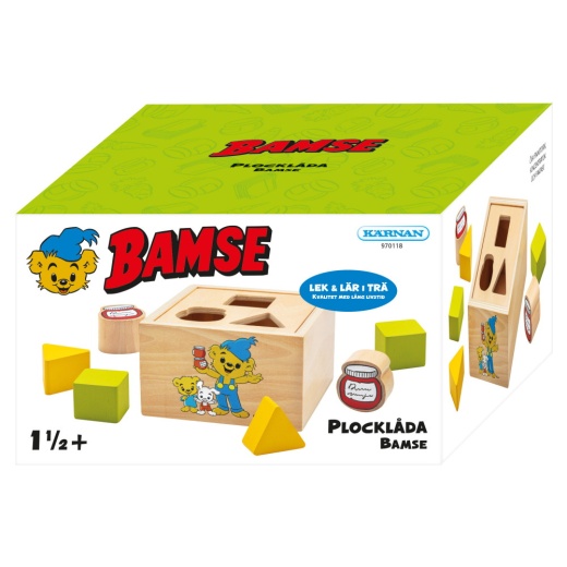 Bamse - Plocklåda med Bamse i gruppen  hos Spelexperten (970118)