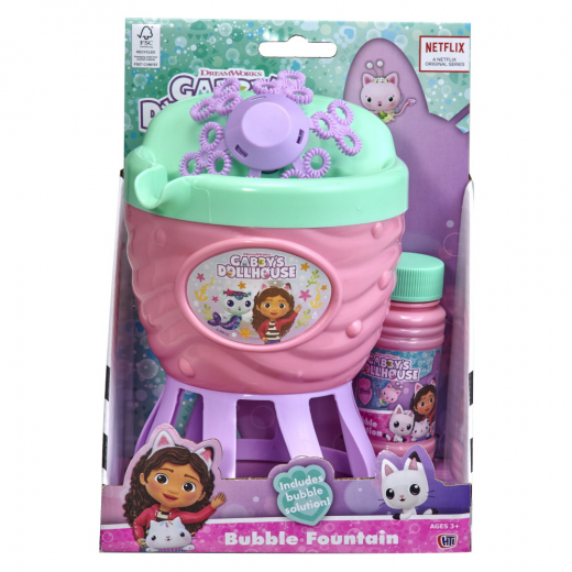 Gabby's Dollhouse Bubble Fountain i gruppen LEKSAKER / Utomhuslek / Såpbubblor hos Spelexperten (97024010)