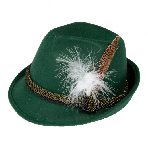 Oktoberfest Deluxe Hatt - Grön i gruppen LEKSAKER / Utklädnad / Oktoberfest hos Spelexperten (97185)