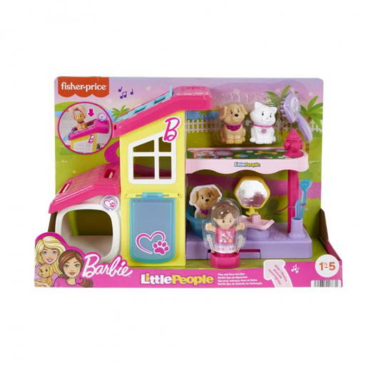 Fisher Price Barbie Play & Care Pet Spa Playset i gruppen LEKSAKER / Barn & baby / Barn & babyleksaker hos Spelexperten (972-1661)