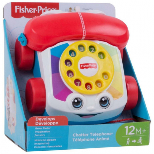 Fisher Price Chatter Telefon i gruppen LEKSAKER / Barn & baby hos Spelexperten (972-1709)