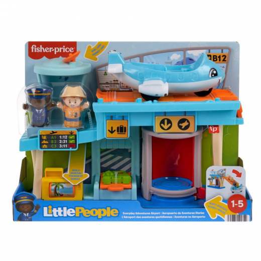 Fisher Price Everyday Adventures Airport i gruppen LEKSAKER / Barn & baby / Barn & babyleksaker hos Spelexperten (972-2414)
