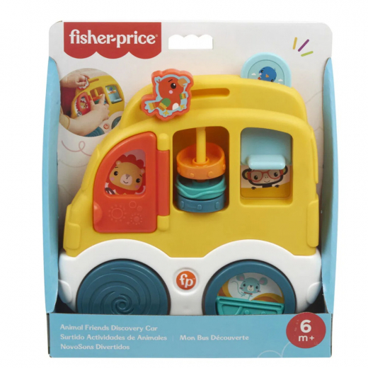 Fisher Price - Aktivitets bil i gruppen LEKSAKER / Barn & baby / Barn & babyleksaker hos Spelexperten (972-2484)