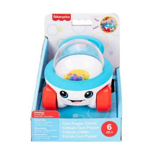 Fisher-Price Classic Corn Popper Vehicle i gruppen LEKSAKER / Barn & baby / Barn & babyleksaker hos Spelexperten (972-2601)