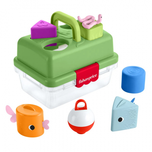 Fisher Price Sorteringslåda med fiskedrag i gruppen LEKSAKER / Barn & baby / Barn & babyleksaker hos Spelexperten (972-2604)