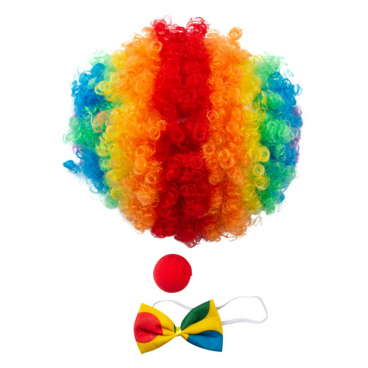 Maskeradkit - Clown i gruppen LEKSAKER / Utklädnad / Halloween / Maskeraddräkter / Maskeradkit hos Spelexperten (97210)