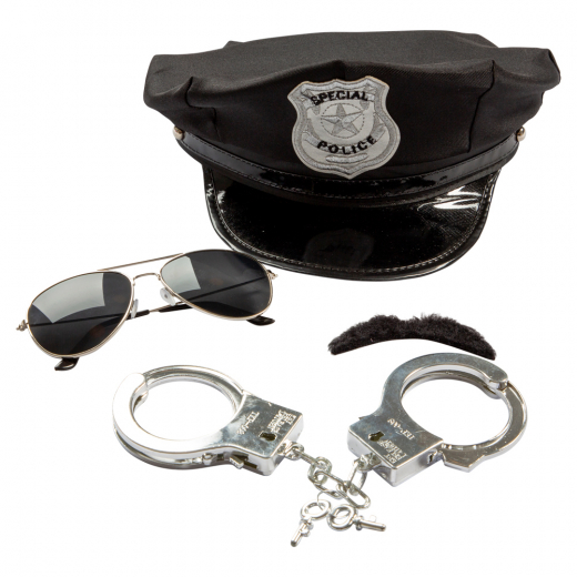 Maskeradkit - Polis i gruppen LEKSAKER / Utklädnad / Halloween / Maskeraddräkter hos Spelexperten (97213)
