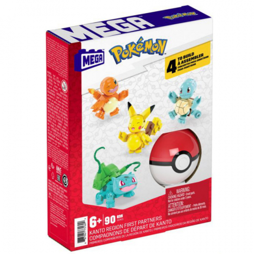 Pokémon MEGA Kanto Poke Ball i gruppen LEKSAKER / Figurer och lekset hos Spelexperten (973-2310)