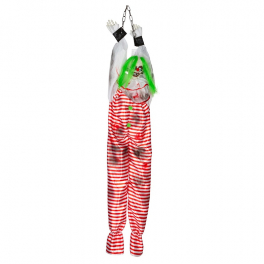 Hängande Clown 150 cm i gruppen LEKSAKER / Utklädnad / Halloween / Tillbehör Halloween hos Spelexperten (97367)