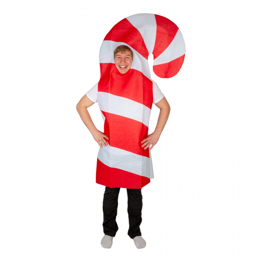Maskeraddräkt - Candy Cane i gruppen LEKSAKER / Utklädnad / Halloween / Maskeraddräkter / Dräkter för vuxna hos Spelexperten (97563)