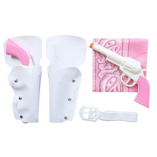 Maskeradkit - Rosa Cowboy i gruppen LEKSAKER / Utklädnad / Halloween / Maskeraddräkter hos Spelexperten (97589)