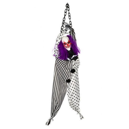 Halloweenfigur Clown 100 cm i gruppen LEKSAKER / Utklädnad / Halloween / Tillbehör Halloween hos Spelexperten (97673)