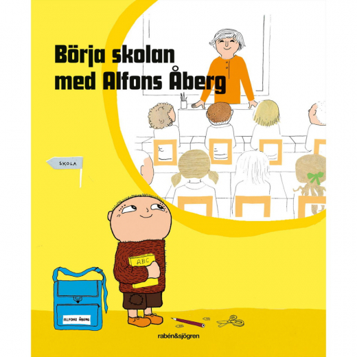 Börja skolan med Alfons Åberg i gruppen LEKSAKER / Barnböcker / Alfons Åberg hos Spelexperten (9789129719376)