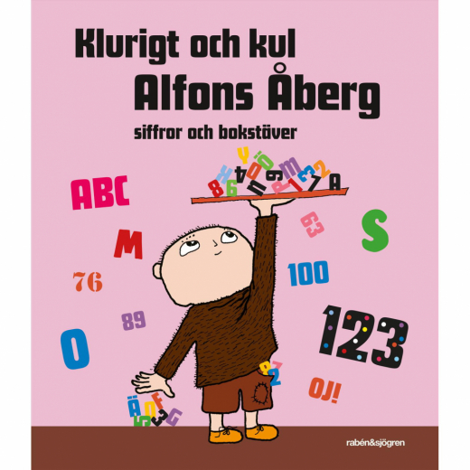 Klurigt och kul - Alfons Åberg - Siffror och bokstäver i gruppen LEKSAKER / Barnböcker / Alfons Åberg hos Spelexperten (9789129725476)