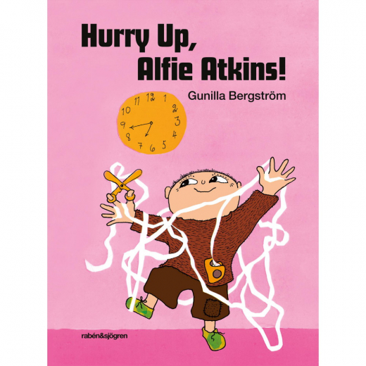 Hurry Up, Alfie Atkins! i gruppen LEKSAKER / Barnböcker / Alfons Åberg hos Spelexperten (9789129729955)