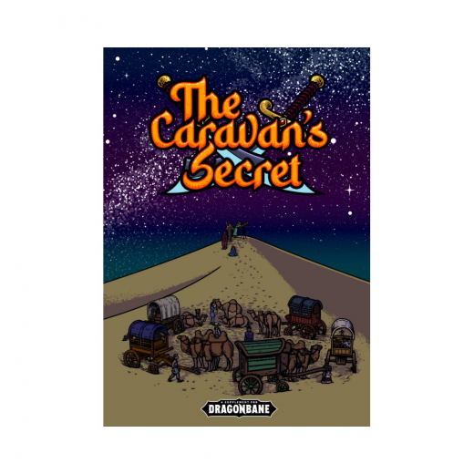 Dragonbane - The Caravan's Secret i gruppen SÄLLSKAPSSPEL / Rollspel / Drakar och Demoner hos Spelexperten (9789152795002)
