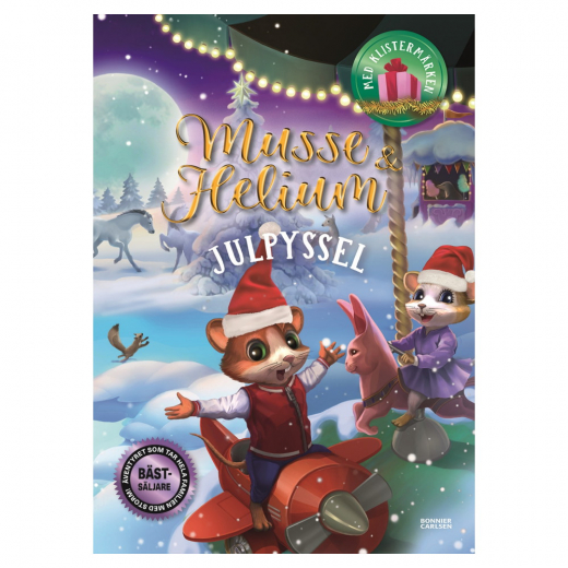 Musse & Helium Julpyssel med klistermärken i gruppen Nyheter hos Spelexperten (9789179794613)